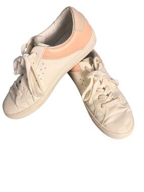 J. Crew | Pink & White Road Trip Sneakers | Sz 9